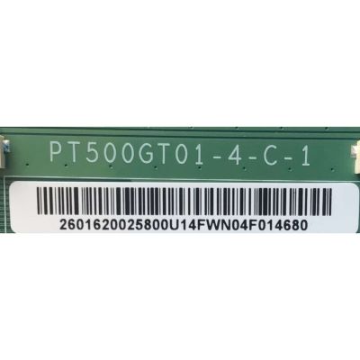 T-CON PARA TV LG / NUMERO DE PARTE 2601620025800U / PT500GT01-4-C-1 / 2601620025800U14FWN04F014680 / PANEL NC500DQE-VHHX1 / MODELO 50UN6950ZUF / 50UN6950ZUF.BUSSLJM - Imagen 2